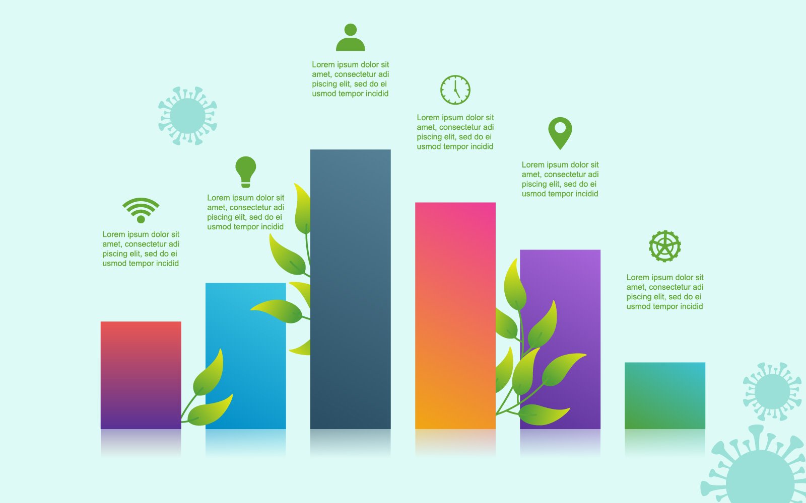 Business Economic Graph - Illustration