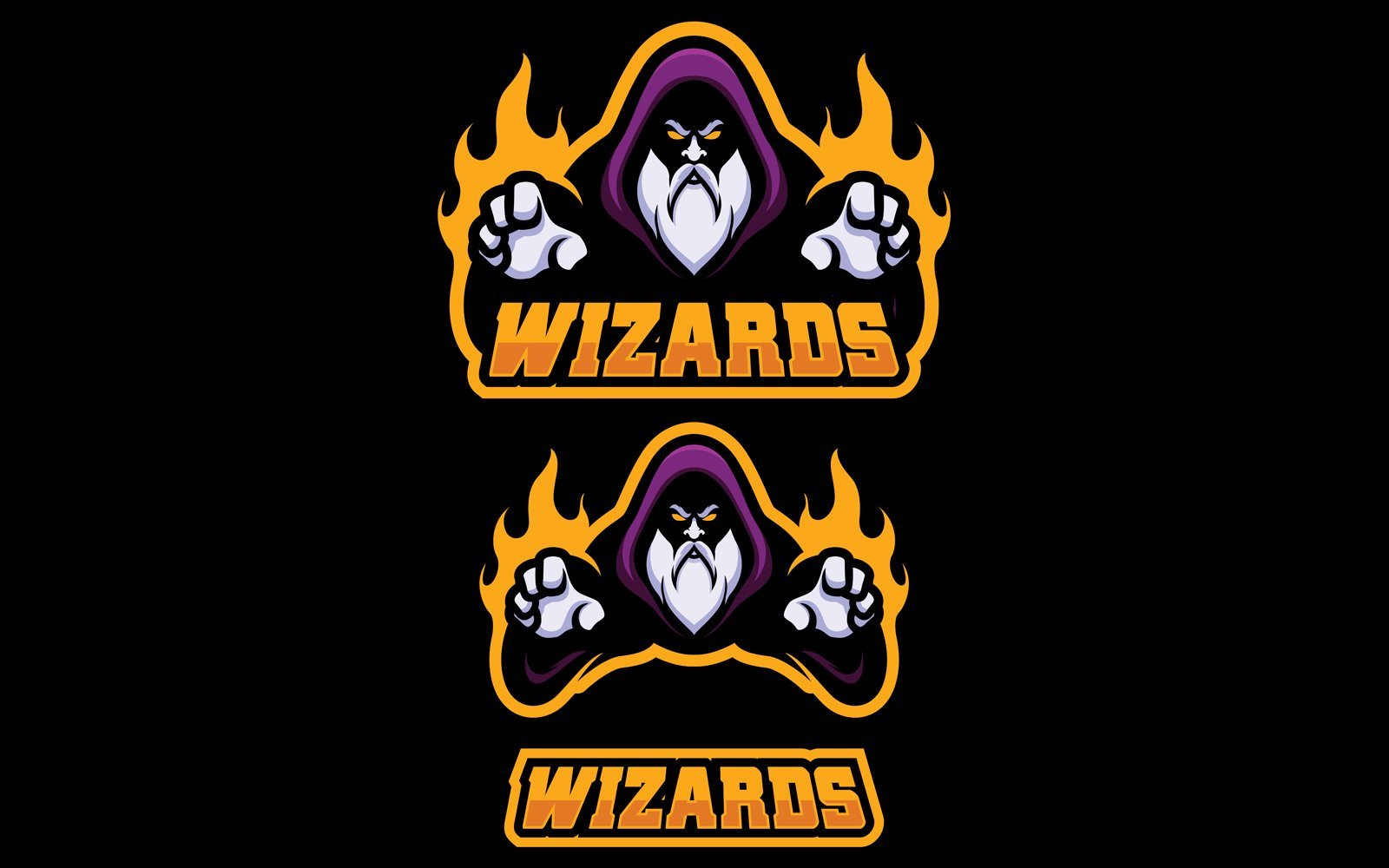 Wizard Mascot - Illustration