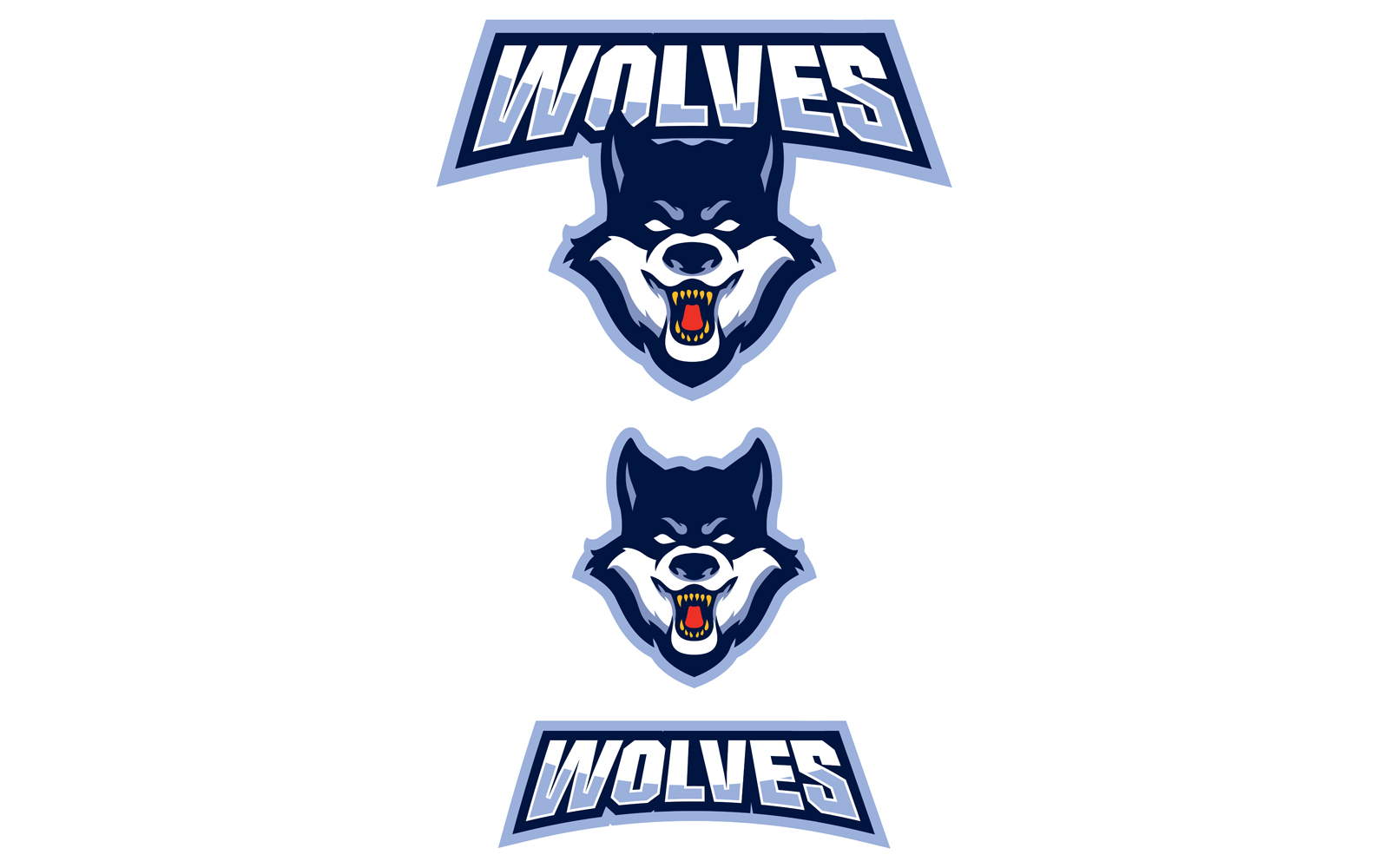 Wolf Mascot - Illustration