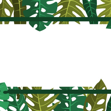 Green Tropical Illustrations Templates 144942