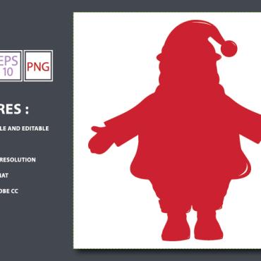 <a class=ContentLinkGreen href=/fr/kits_graphiques_templates_illustrations.html>Illustrations</a></font> silhouette claus 144996