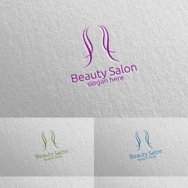 Salon Makeup Logo Templates 145030