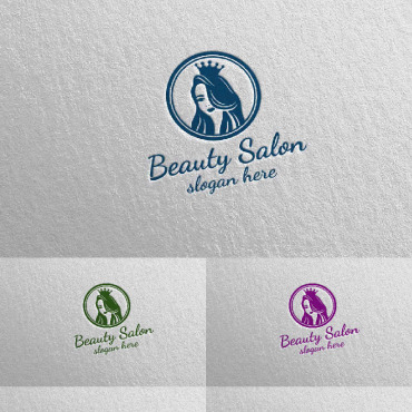 Salon Makeup Logo Templates 145036