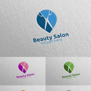 Salon Makeup Logo Templates 145045