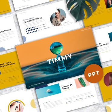 Box Business PowerPoint Templates 145091