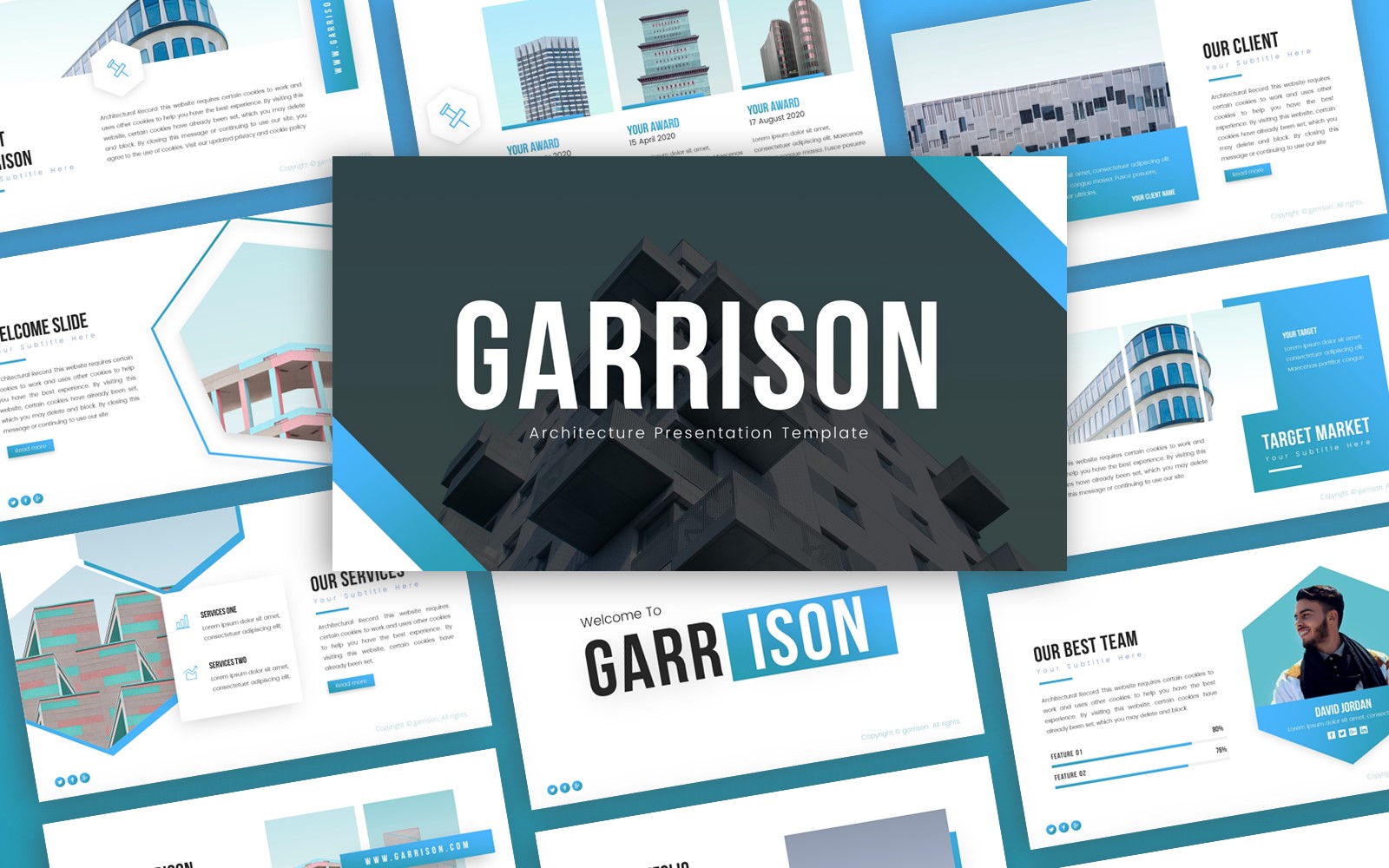 Garrison Architecture Presentation PowerPoint template