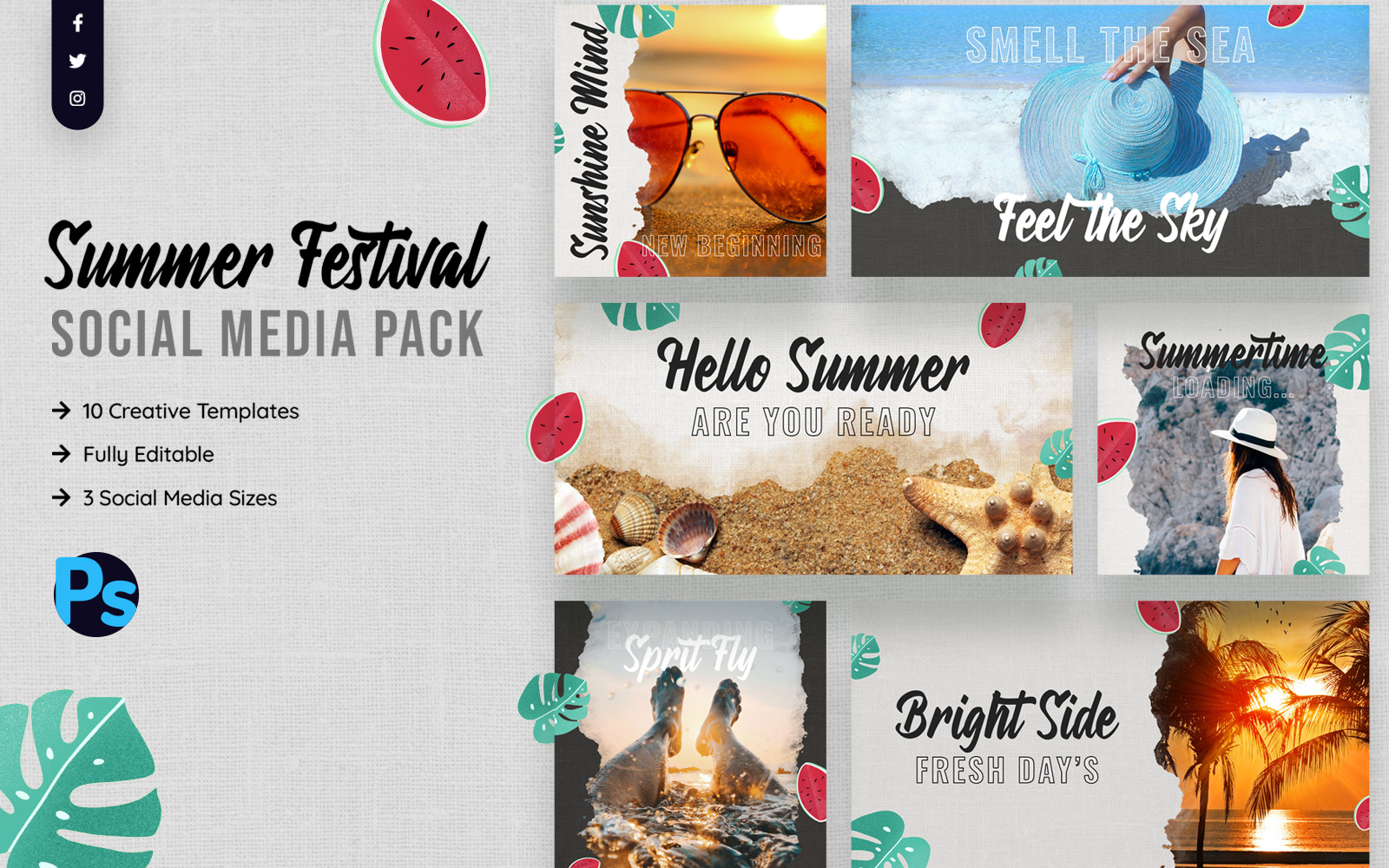 Summer Social Media Template