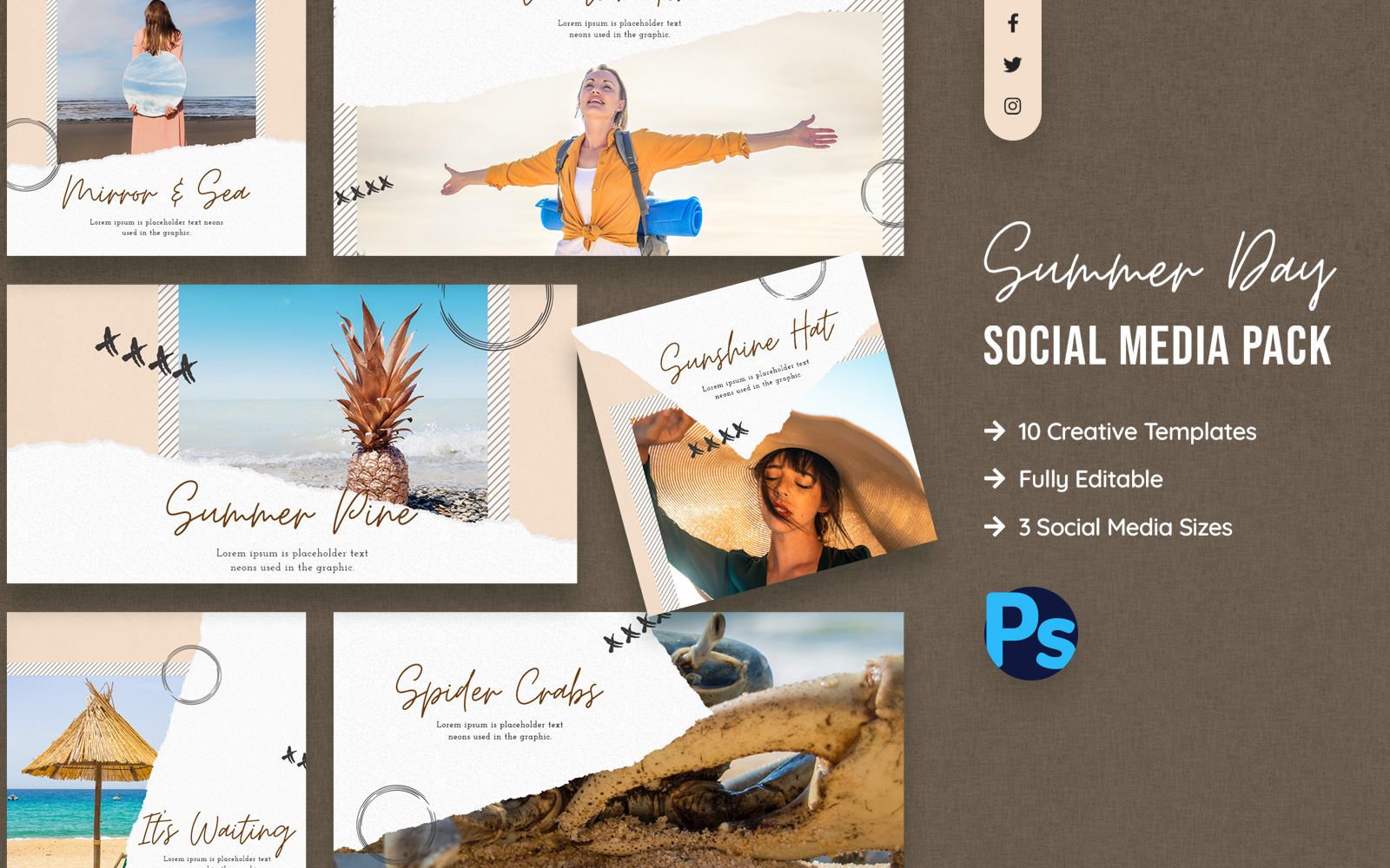 Summer Social Media Template