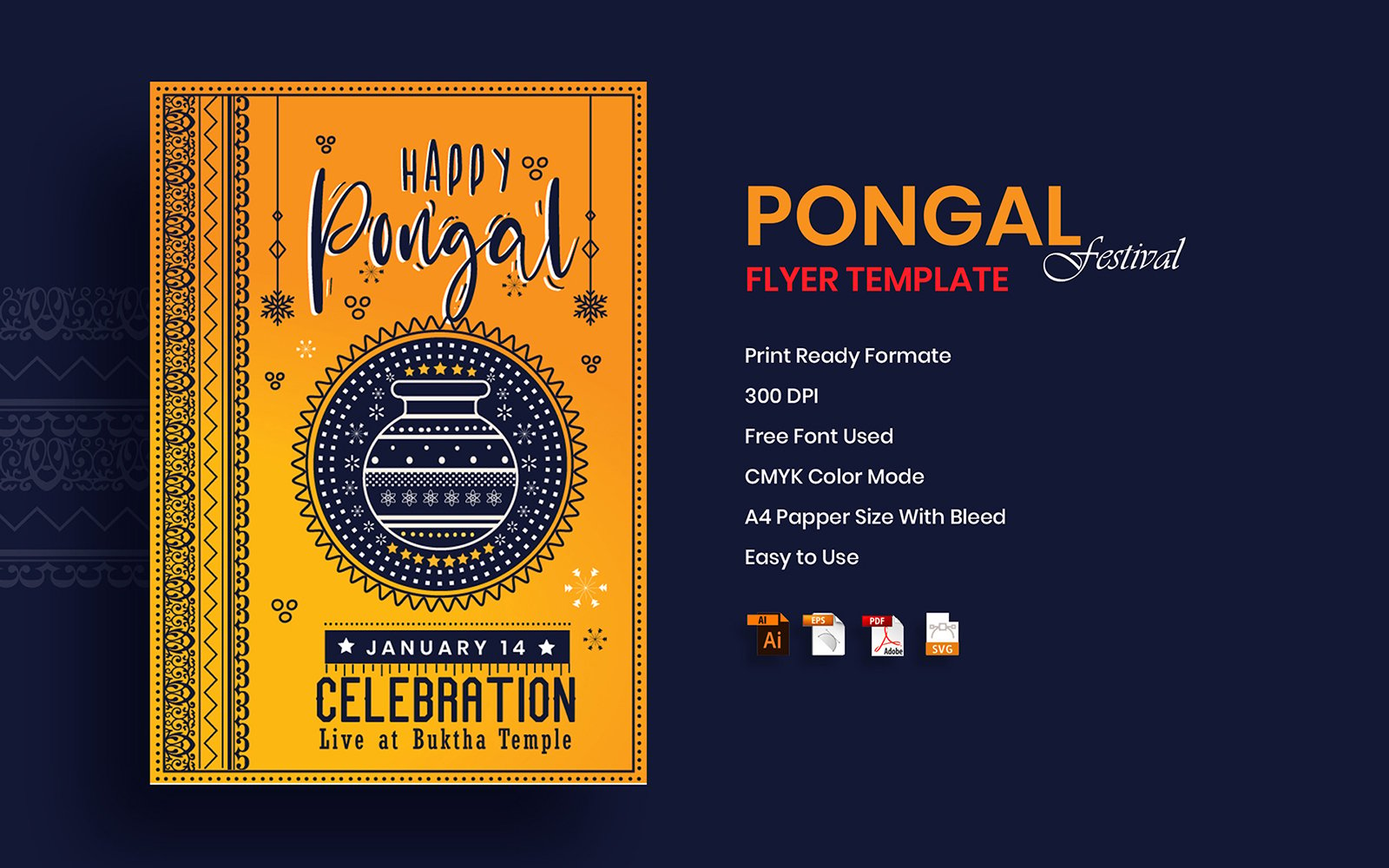 Pongal - Corporate Identity Template