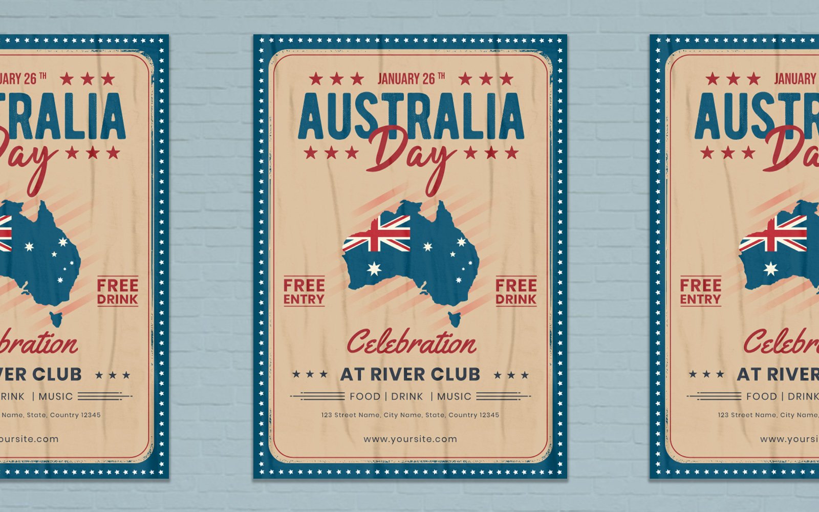 Australia Day - Corporate Identity Template