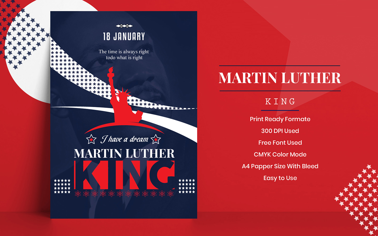 Martin Luther King - Corporate Identity Template