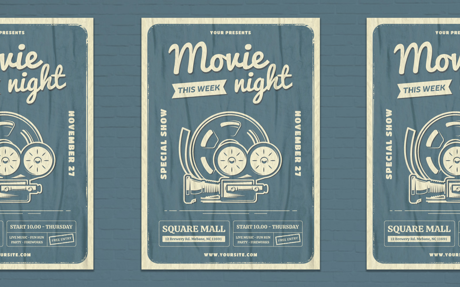 Movie Night - Corporate Identity Template