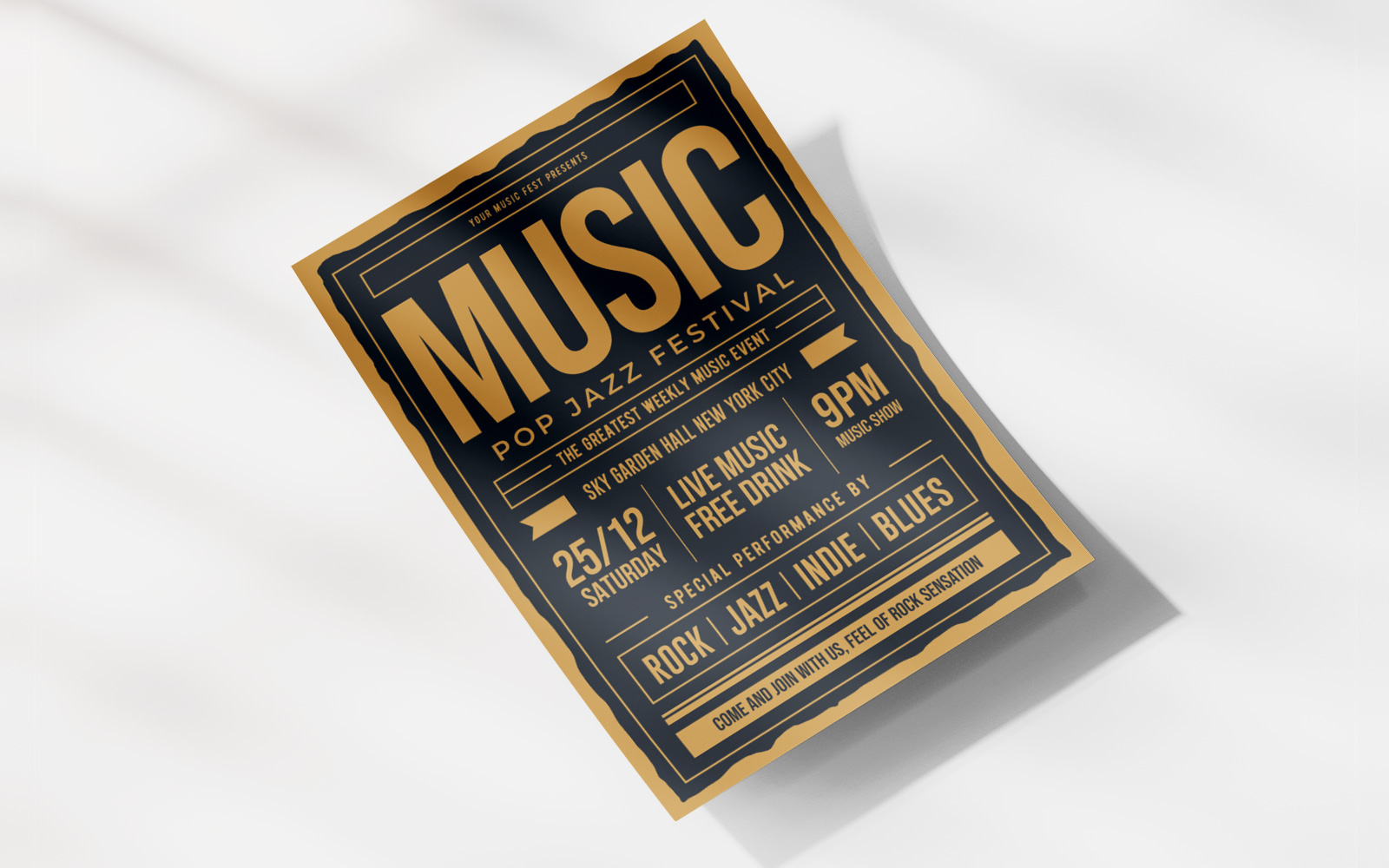 Music Festival - Corporate Identity Template