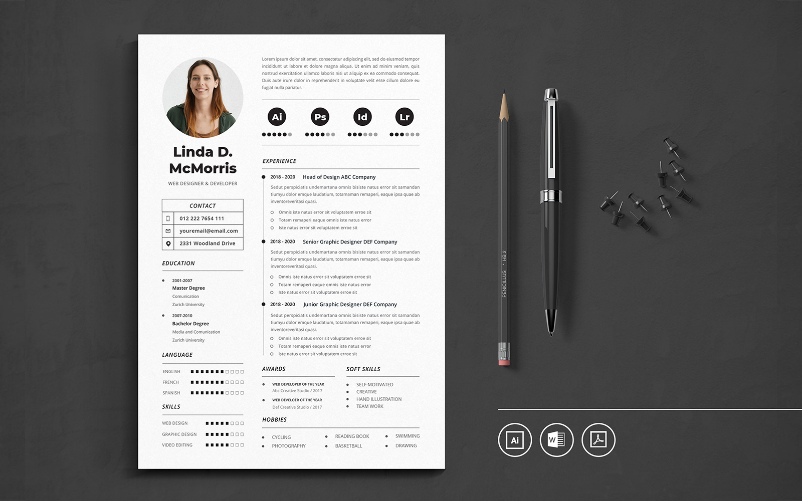 CV Vol.36 Resume Template