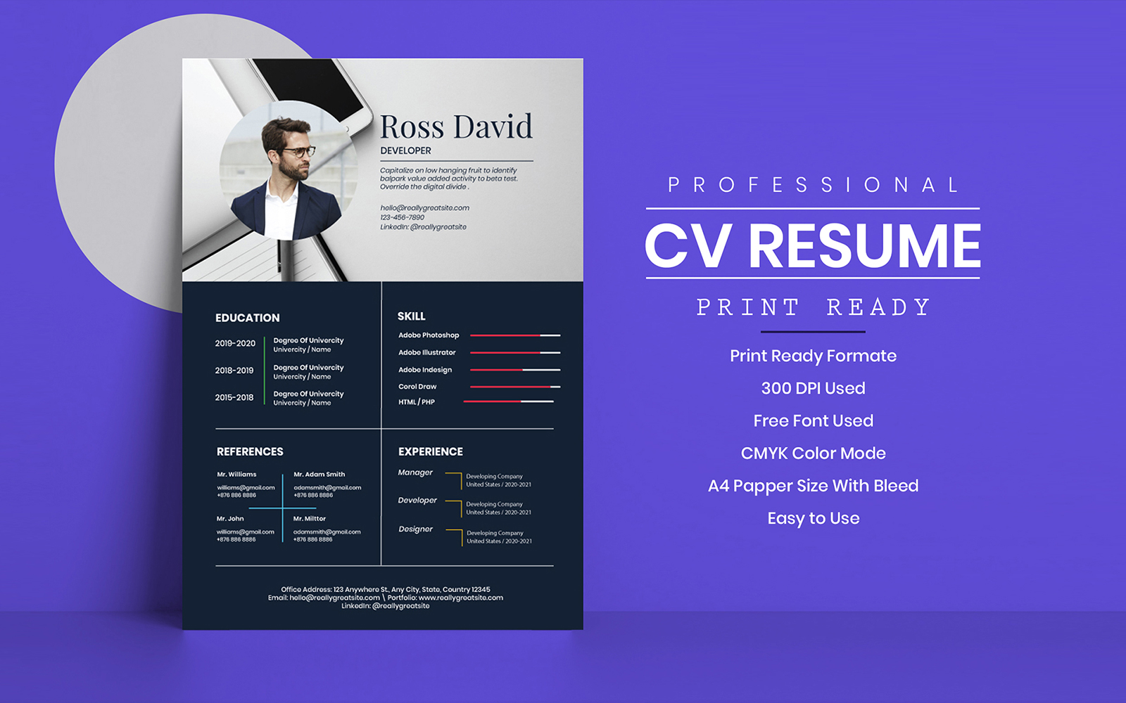 Business Resume Template