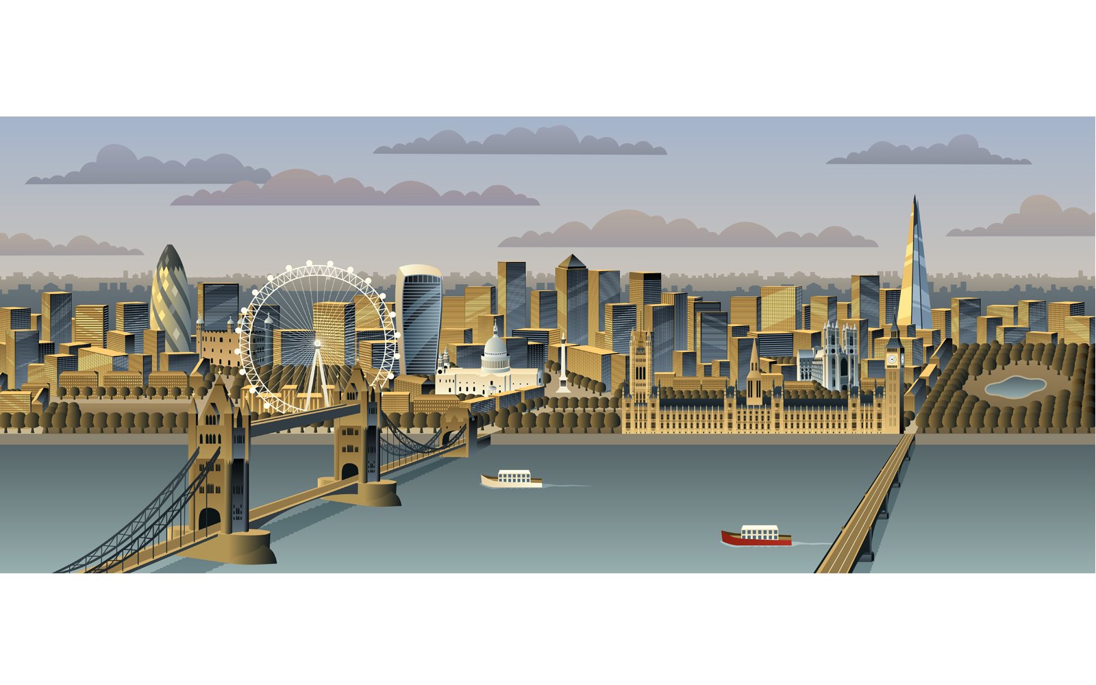 London - Illustration