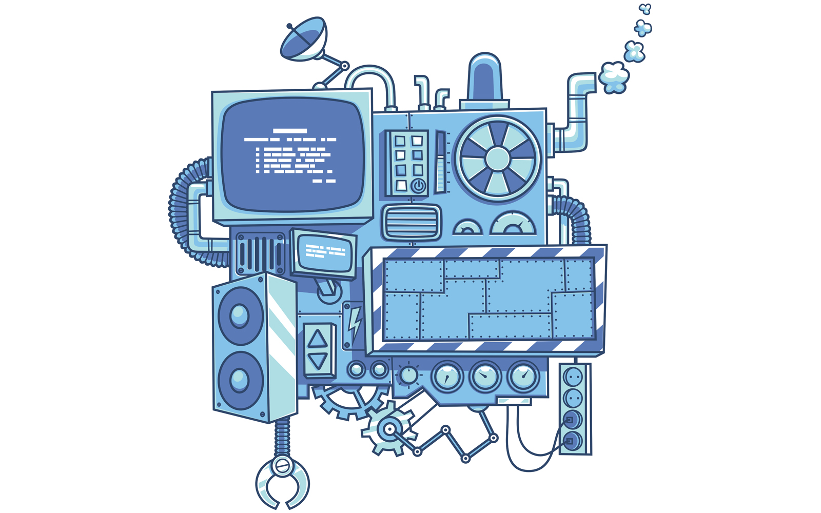 Machine 2 - Illustration