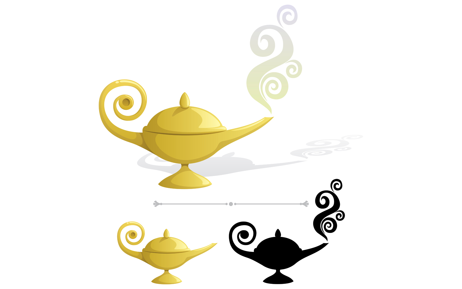 Magic Lamp - Illustration