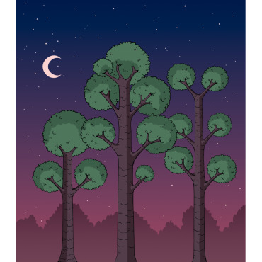 <a class=ContentLinkGreen href=/fr/kits_graphiques_templates_illustrations.html>Illustrations</a></font> nuit arbre 145450