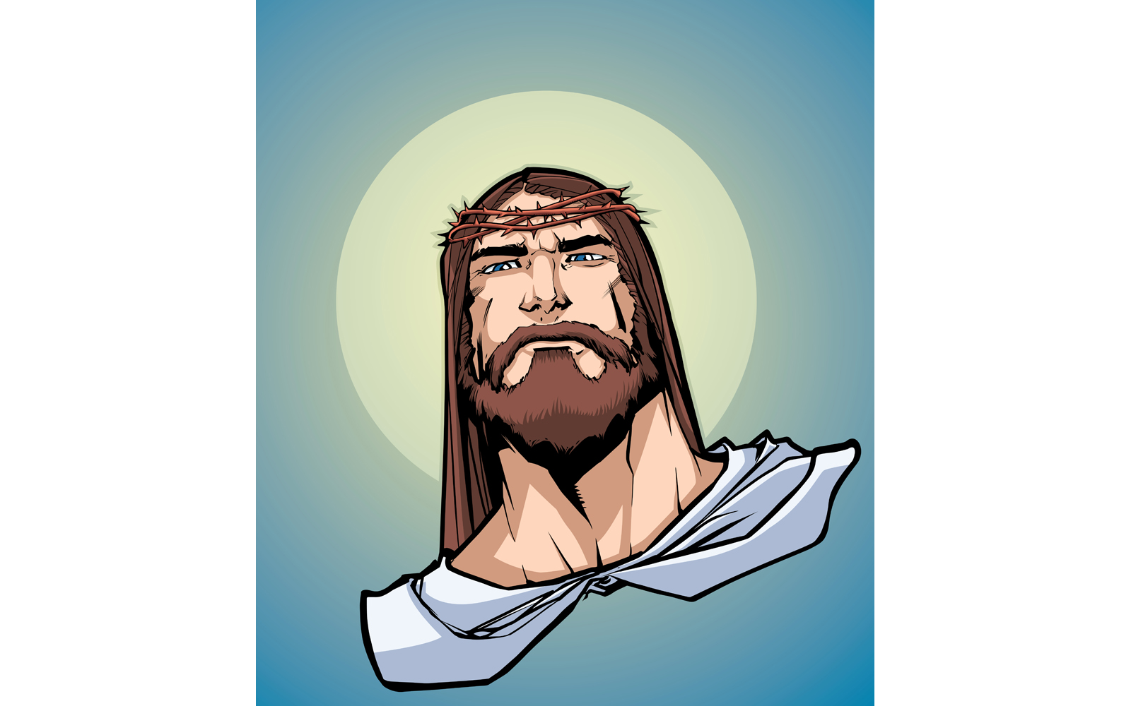 Jesus Portrait 3 - Illustration