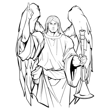 Angel Archangel Illustrations Templates 145497