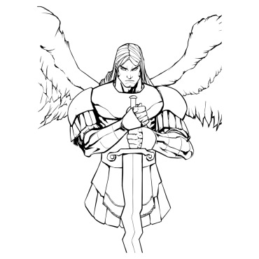 Angel Archangel Illustrations Templates 145498