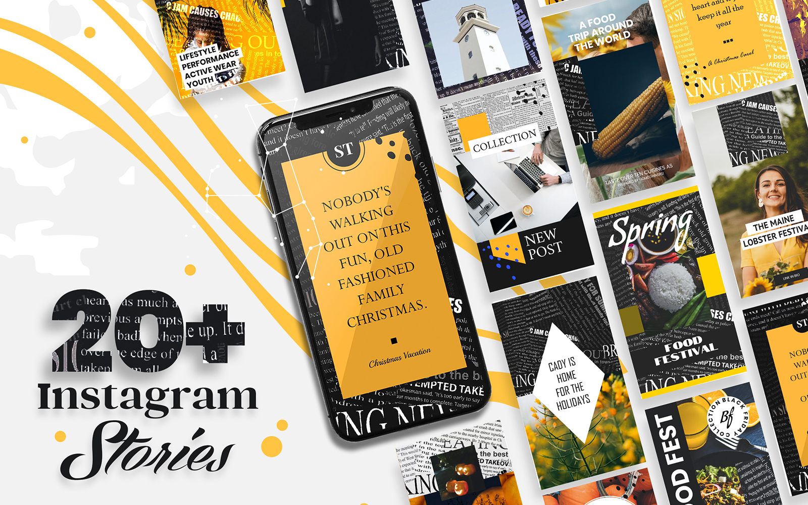 Instagram Stories Pack Social Media Template