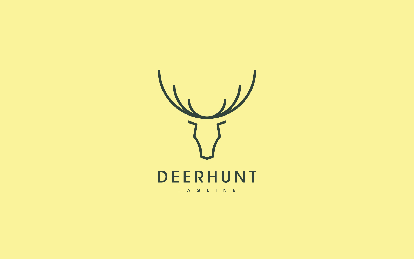 Deer Logo By StudioGraphi | TheHungryJPEG