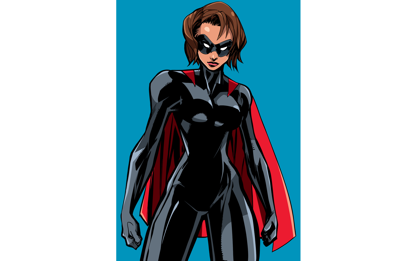 Superheroine Battle Mode - Illustration