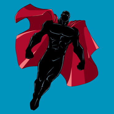 Cape Hero Illustrations Templates 145841