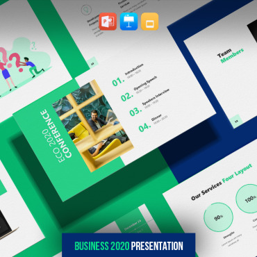 Report Business PowerPoint Templates 145922