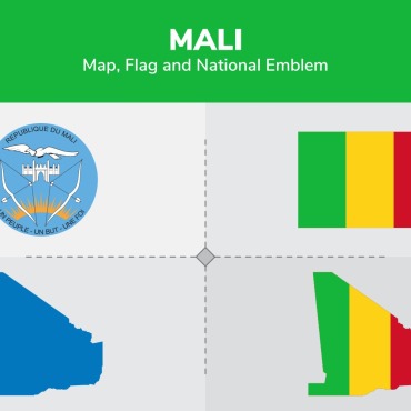 Countries Map Illustrations Templates 146133