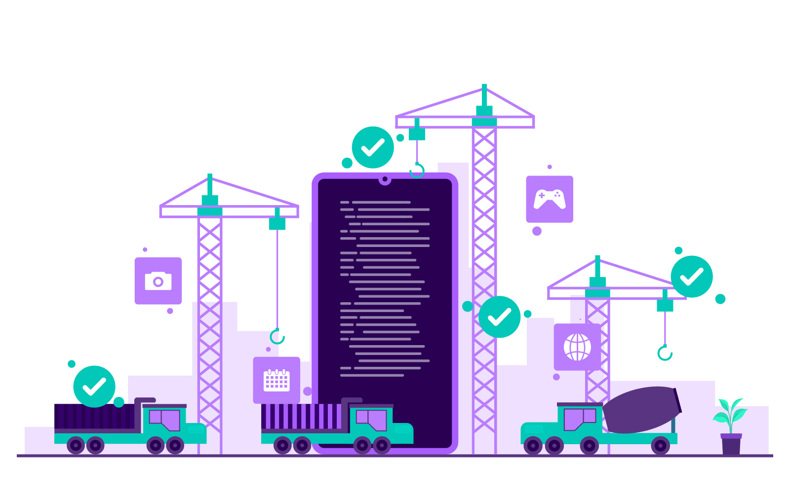 Development App Process - Illustration