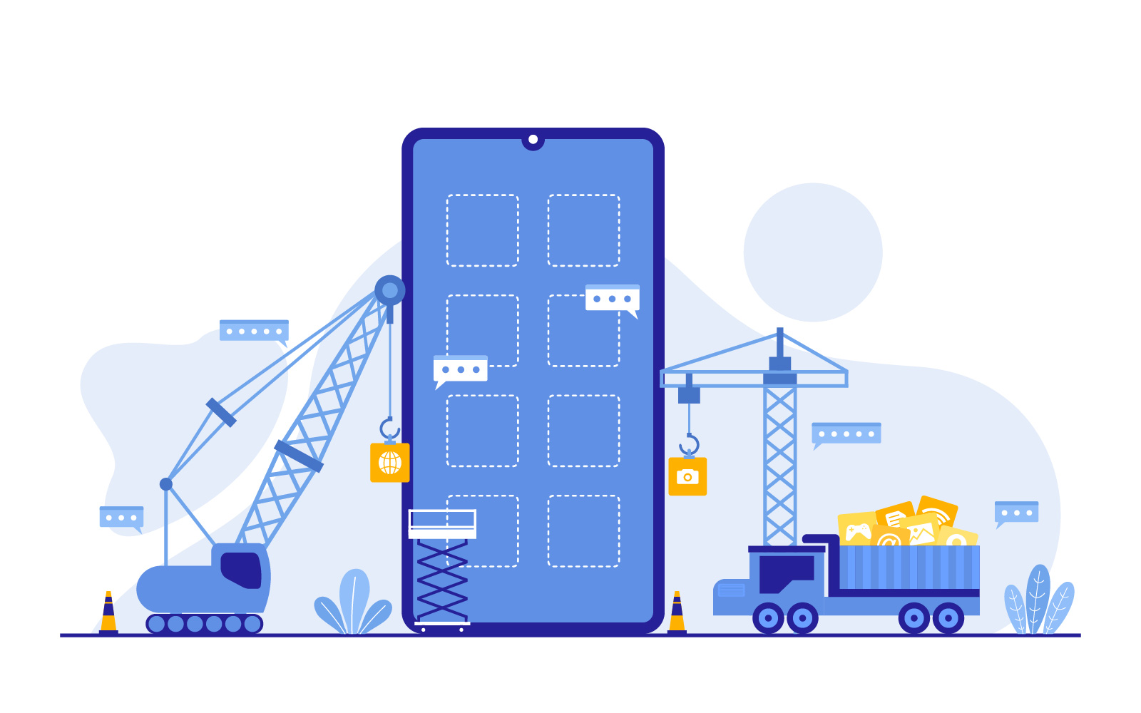 App Development Process - Illustration