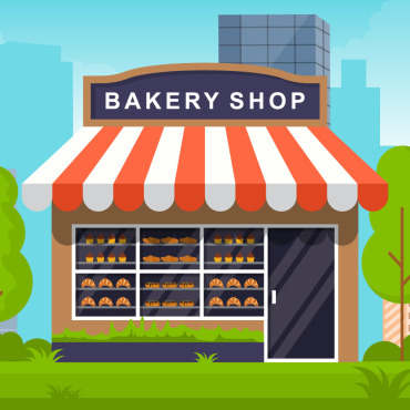 Bakery Shop Illustrations Templates 146268