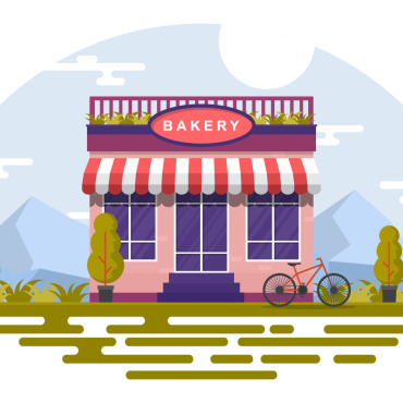 Bakery Shop Illustrations Templates 146287