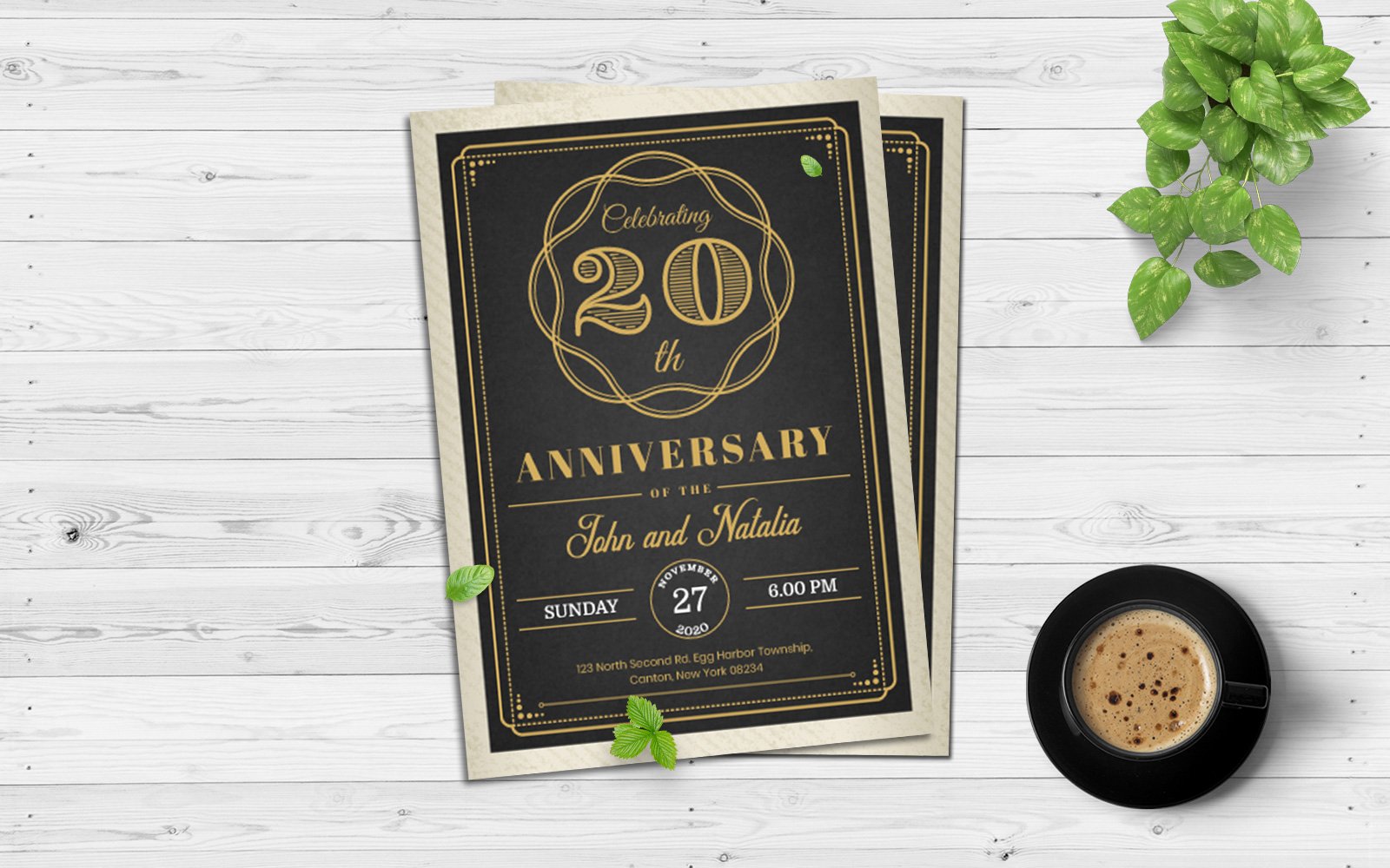 Anniversary Invitation - Corporate Identity Template