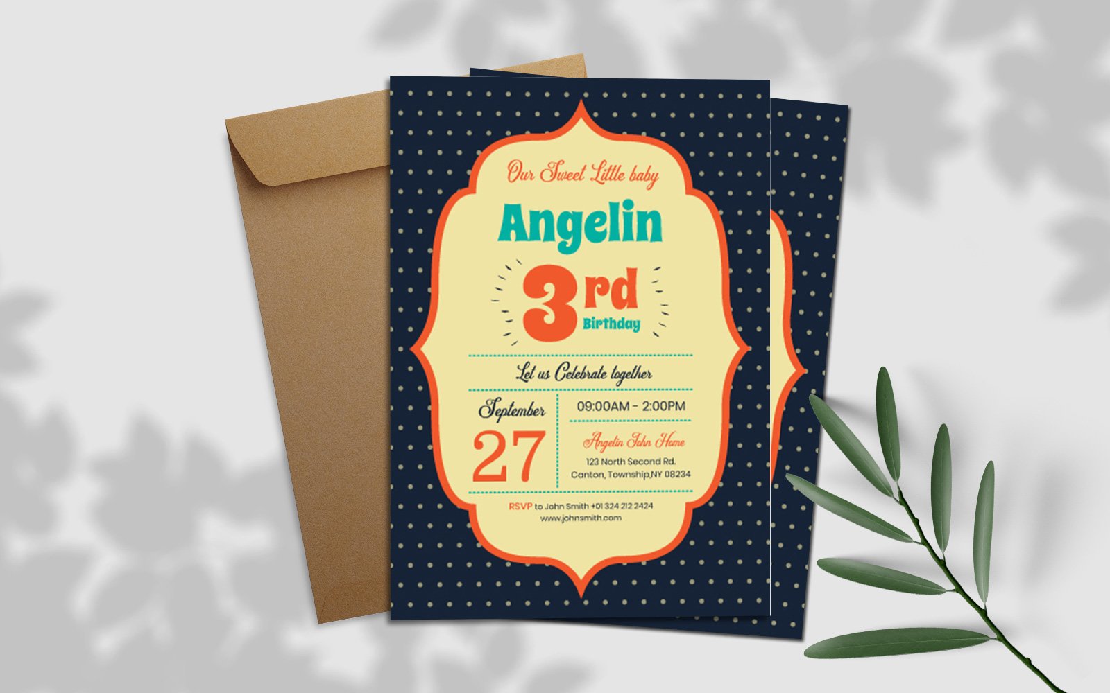 The Birthday Invitation - Corporate Identity Template