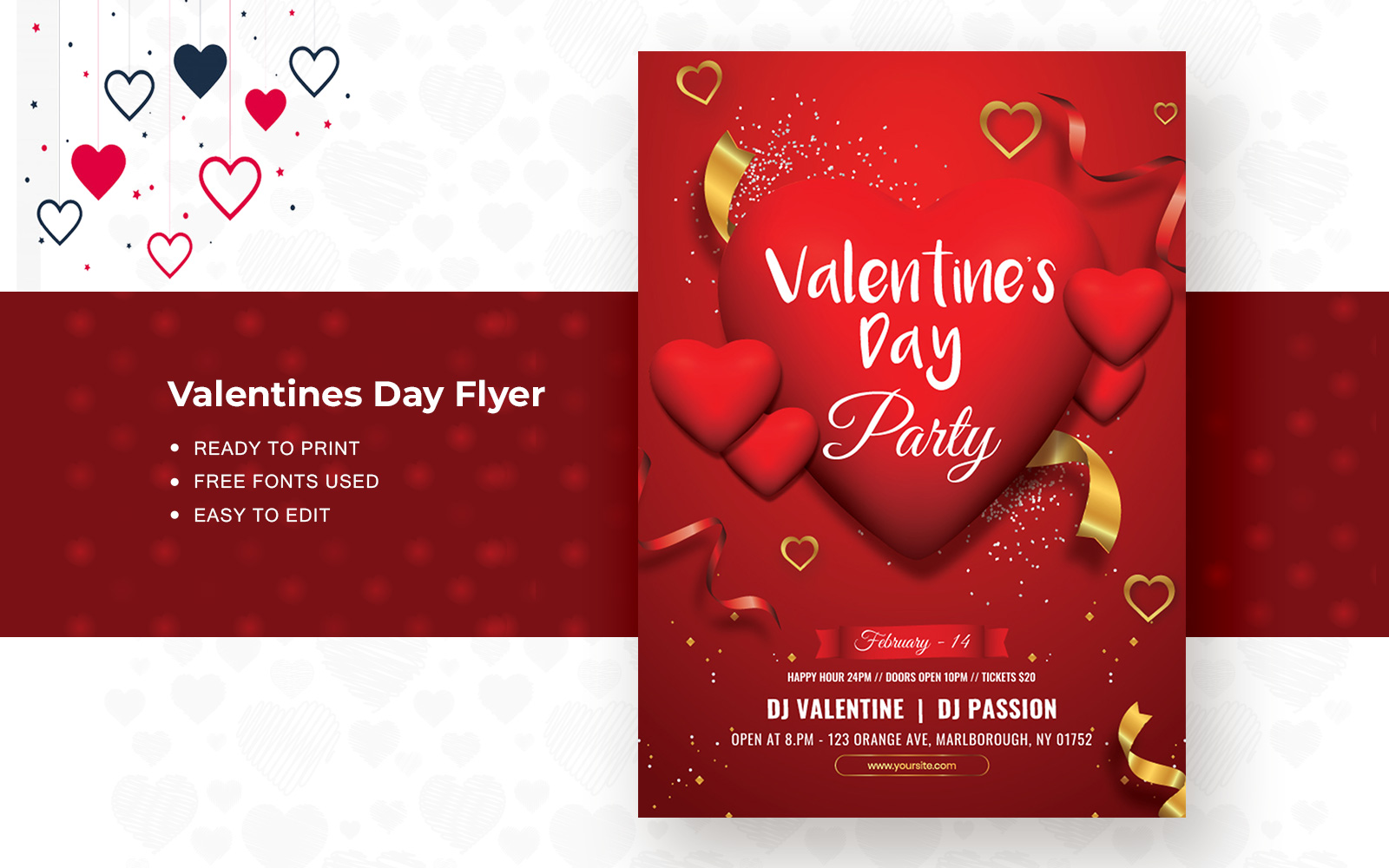 Valentine's Day - Corporate Identity Template