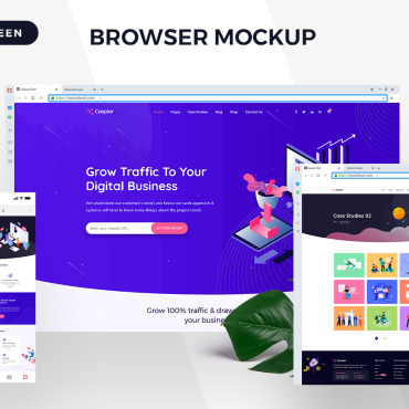 Browser Psd Product Mockups 146329