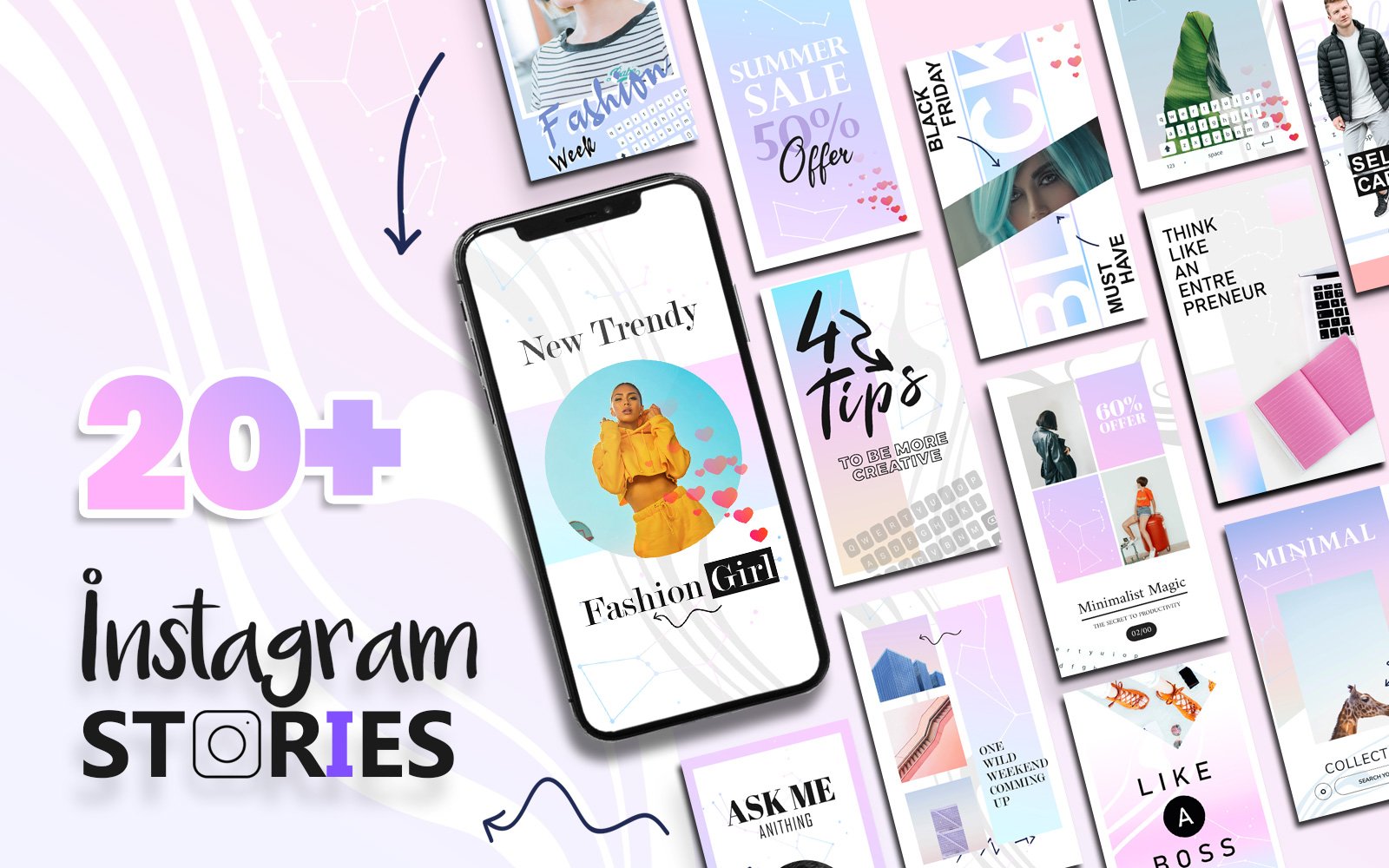 Instagram Stories Social Media Template