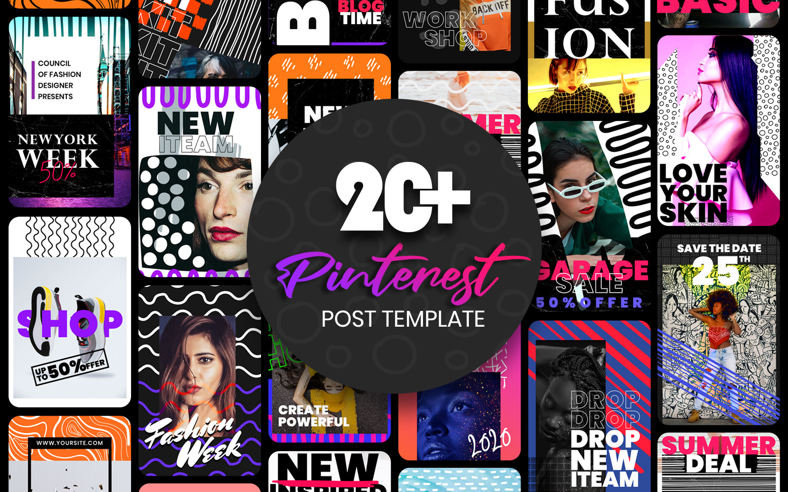 Pinterest Post Social Media Template