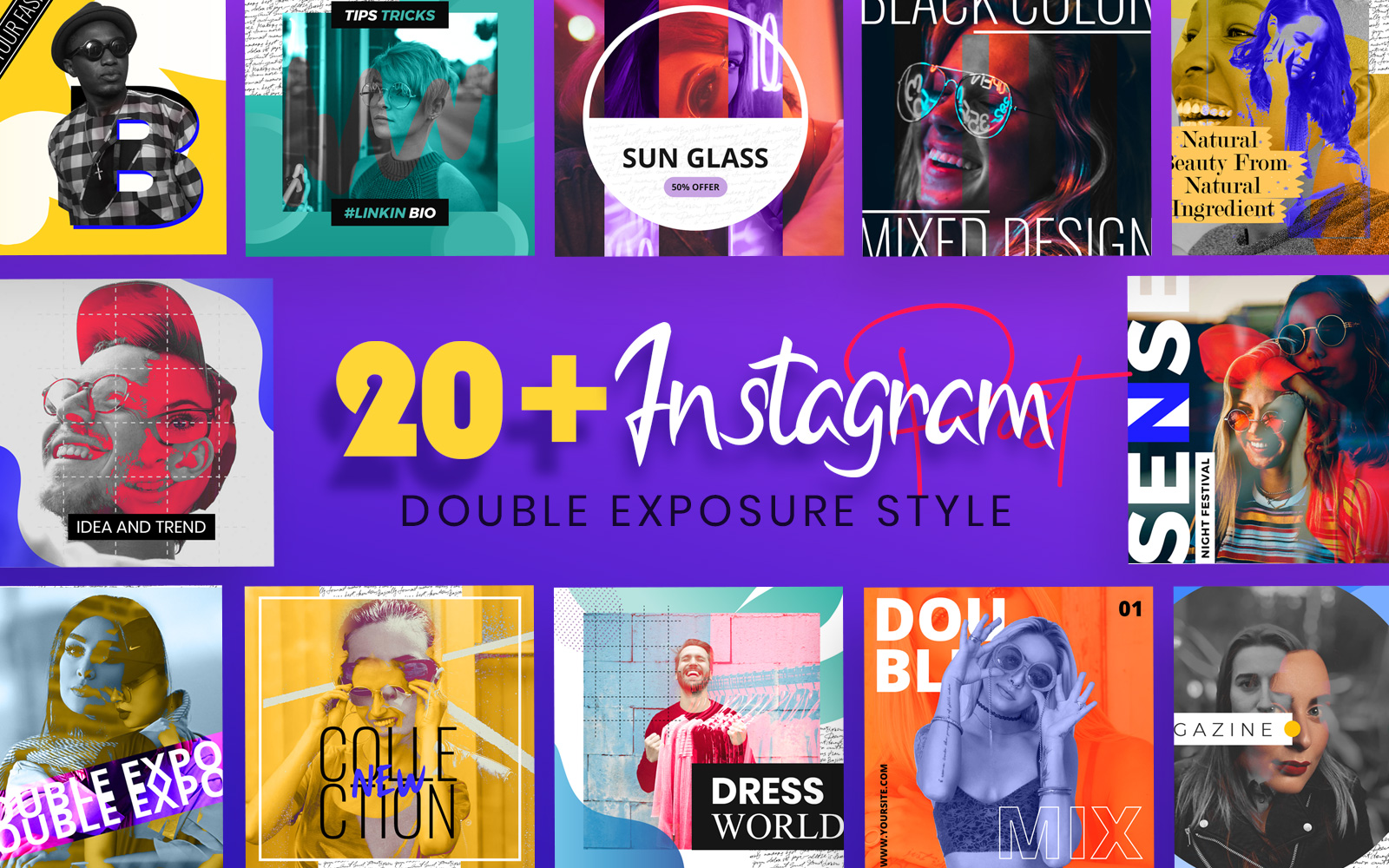 Instagram Post Social Media Template