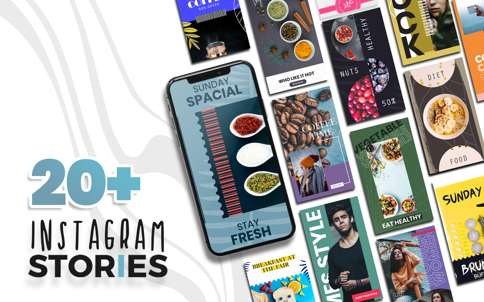 Instagram Stories Social Media Template