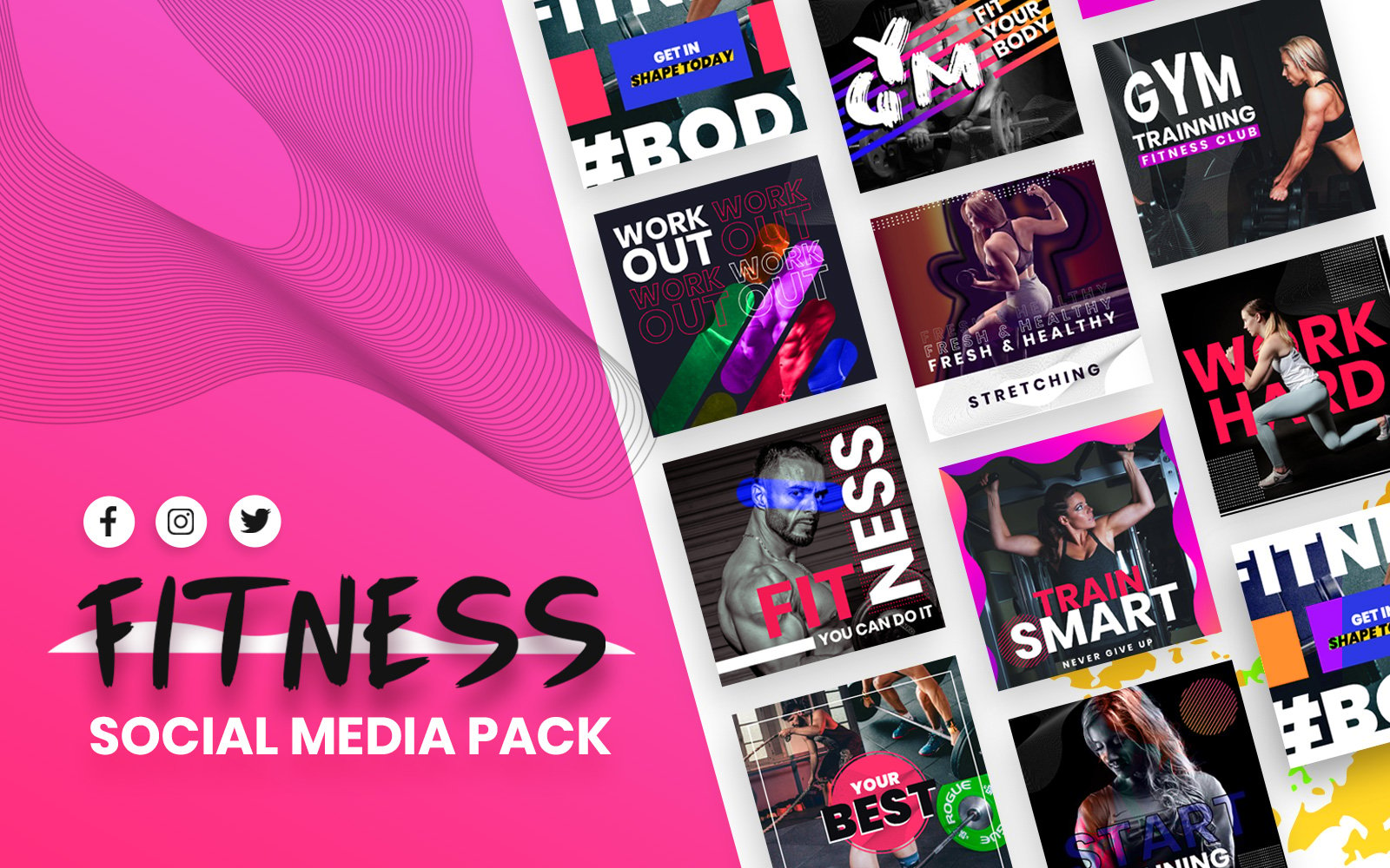 Fitness Social Media Template