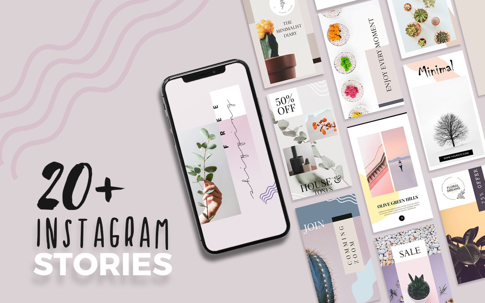 Instagram Stories Social Media Template