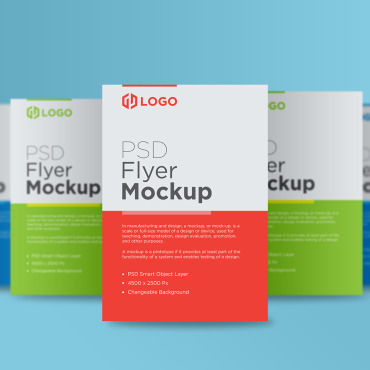 Letterhead Flyer Product Mockups 146404