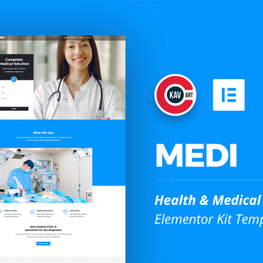 Health Medical Elementor Kits 146481