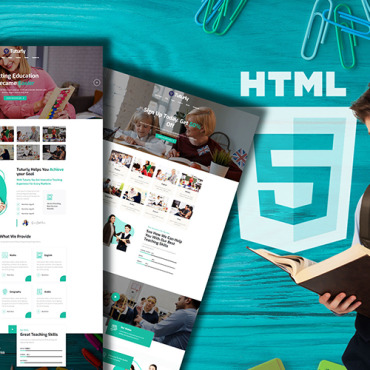 Courses Education Website Templates 146484