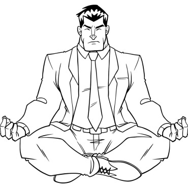 <a class=ContentLinkGreen href=/fr/kits_graphiques_templates_illustrations.html>Illustrations</a></font> business meditating 146495